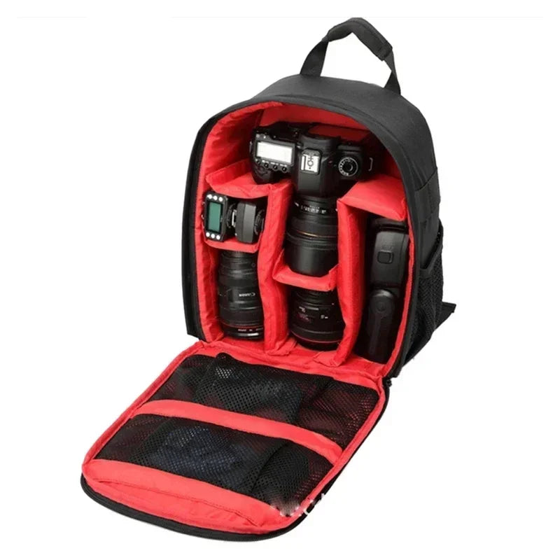 Sac À Dos Noir Imperméable À Cloisons Amovibles