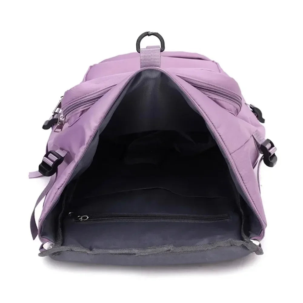 Sac À Dos De Voyage Imperméable Pour Femme En Oxford