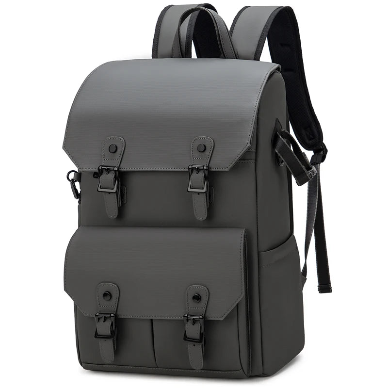 Sac À Dos Polyester Noir Double Bretelle