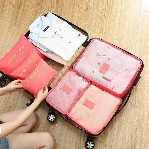 Accessoires Voyage Valise Lot De 6 Pièces Avec Panneaux