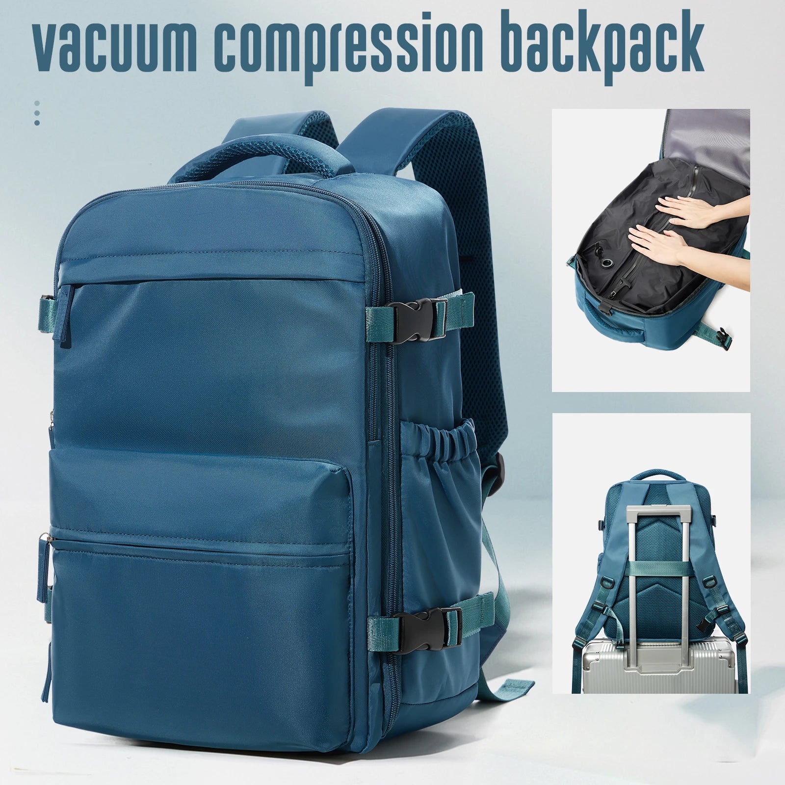 Sac À Dos De Voyage Compression Sous Vide Compartiment