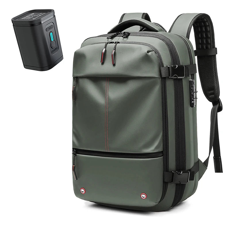 Sac A Dos Homme Ville Compression Sous Vide Extensible