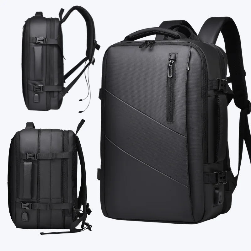 Sac À Dos Travail Homme Extensible Port USB Externe