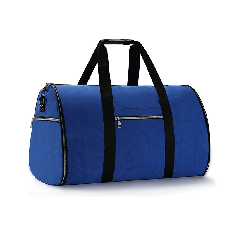 Sac à vêtements convertible 2-en-1 en nylon 420D avec compartiment suspendu