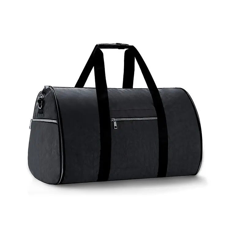 Sac à vêtements convertible 2-en-1 en nylon 420D avec compartiment suspendu