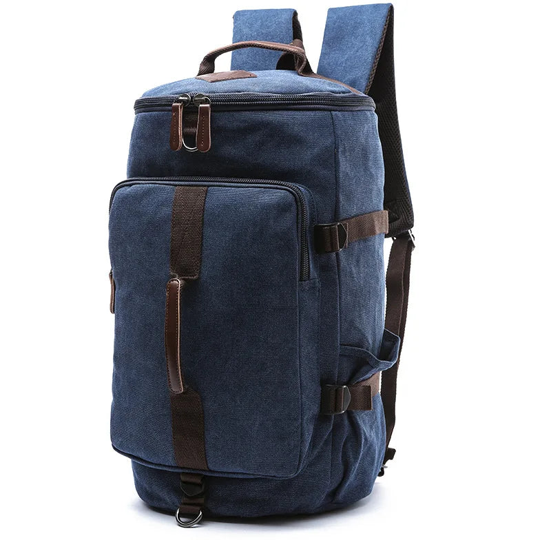 Sac À Dos Cylindrique En Toile