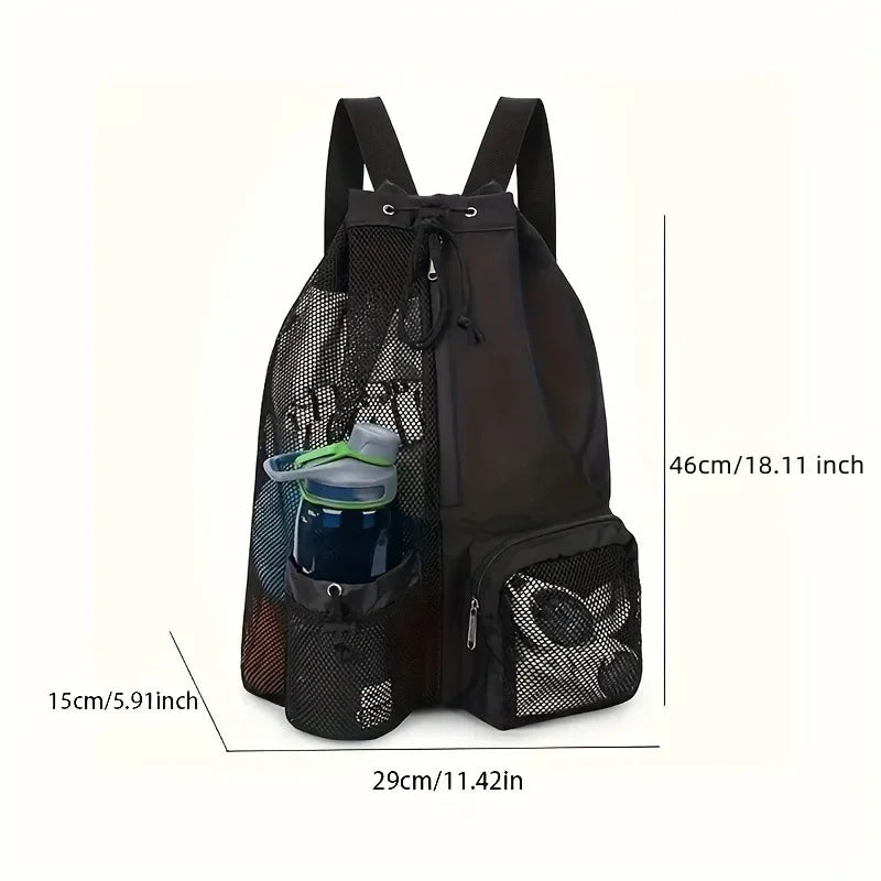 Sac À Dos Maille À Cordon De Serrage