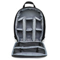Sac À Dos Noir Imperméable À Cloisons Amovibles