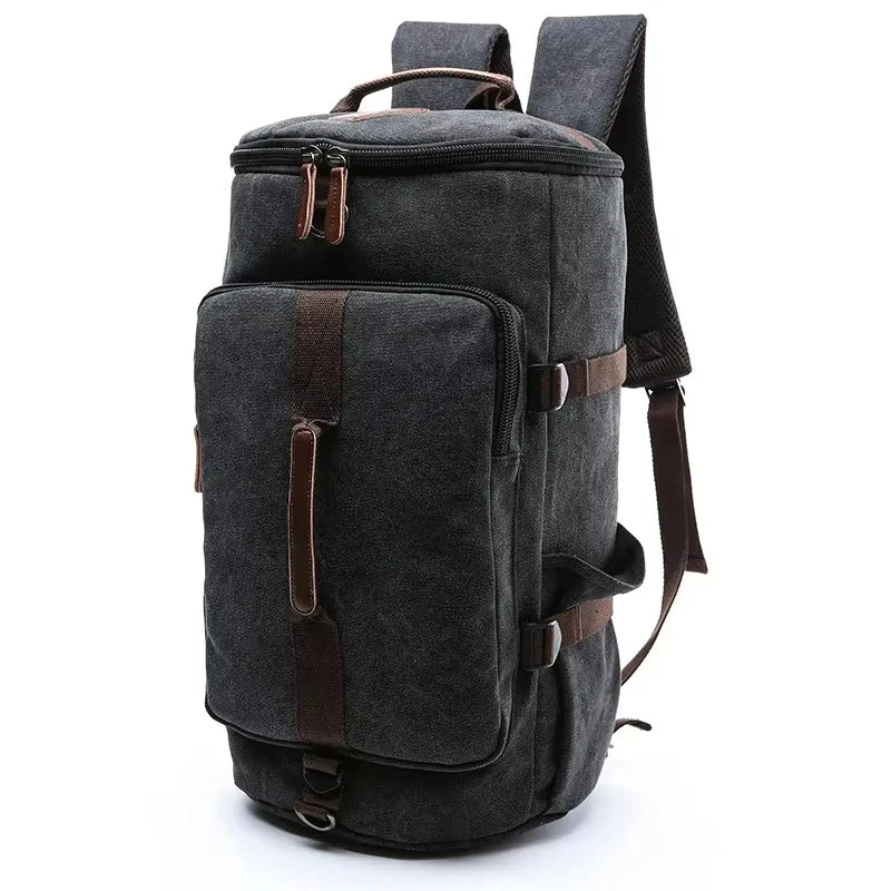 Sac À Dos Cylindrique En Toile
