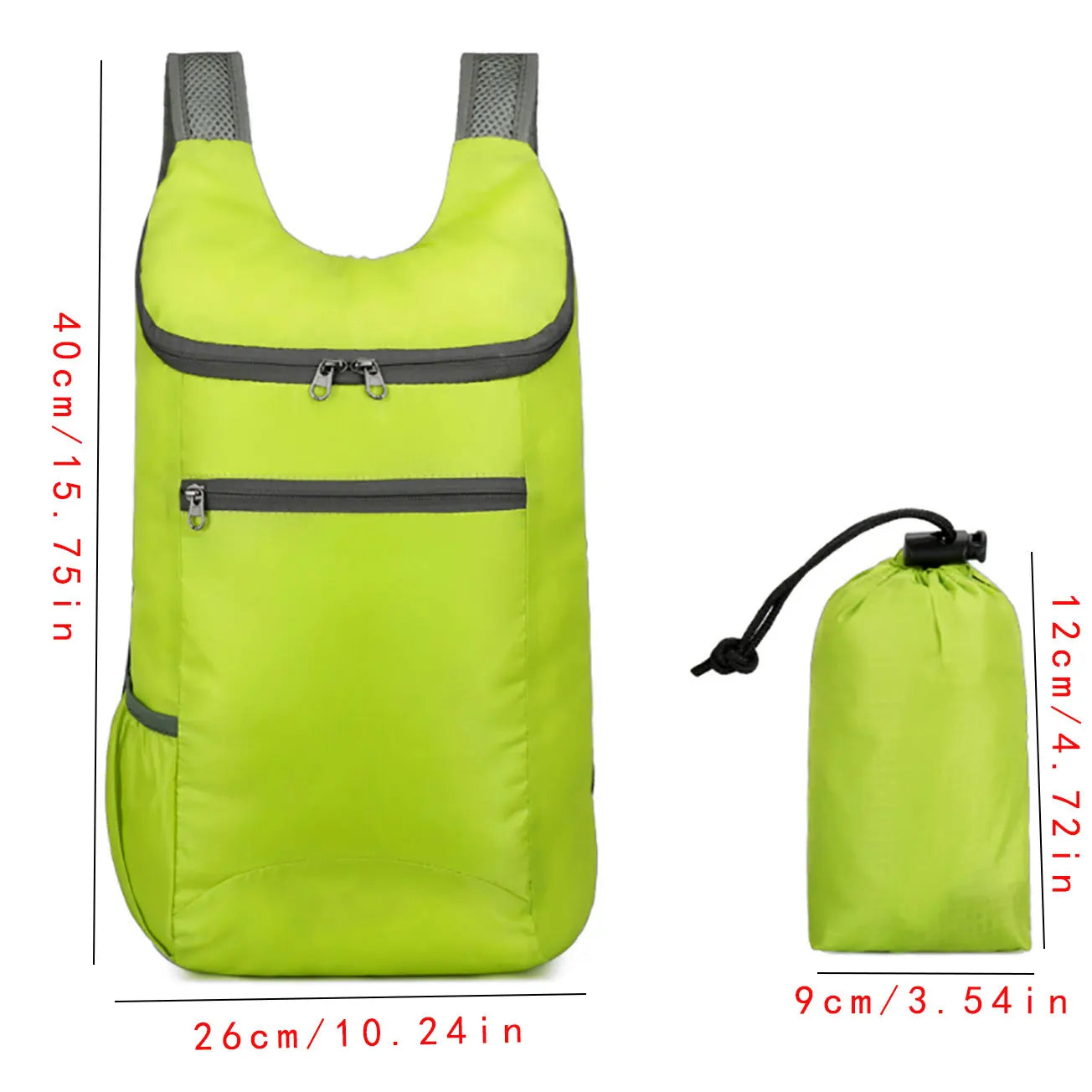 Sac À Dos De Voyage Pliable En Nylon, 20-35 Litres