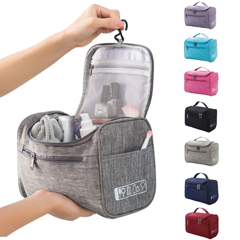 Trousse De Toilette Suspendue En Nylon