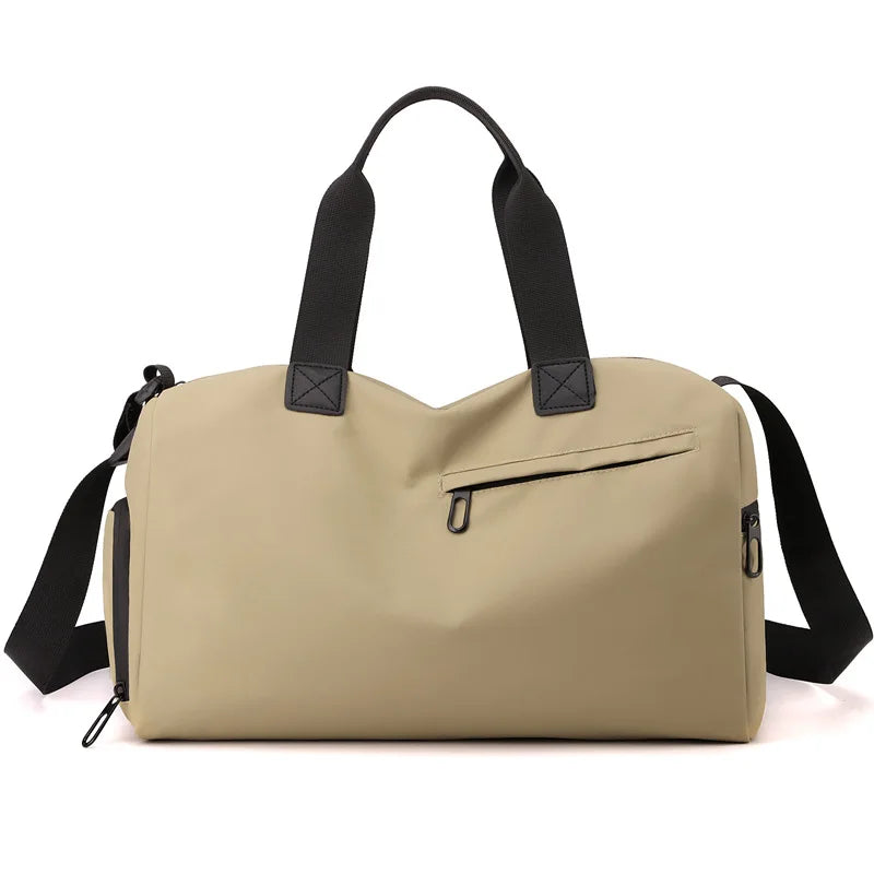 Sac de sport noir imperméable avec séparation sec et humide