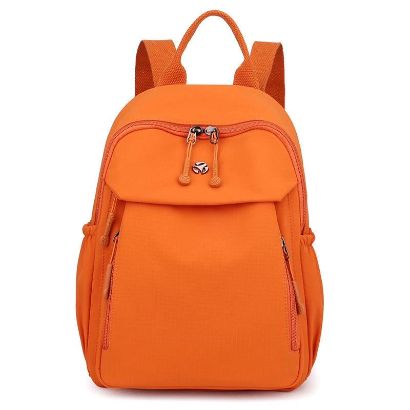 Petit Sac À Dos Femme Noir En Nylon