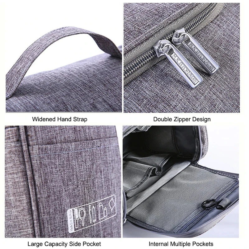 Trousse De Toilette Suspendue En Nylon