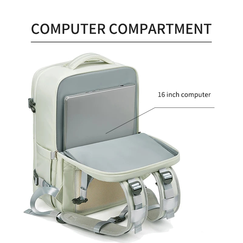 Sac À Dos Imperméables Ordinateur Portable 16 Pouces Port