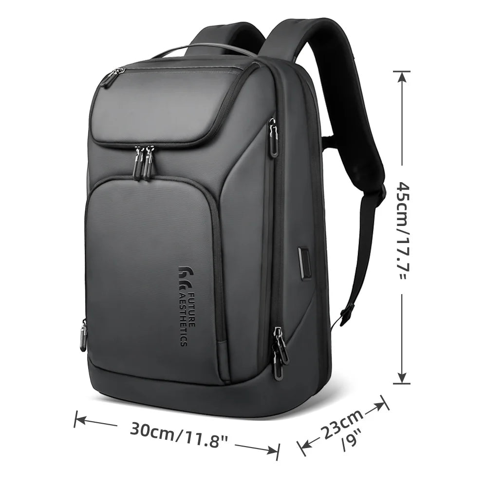 Sac À Dos Imperméable Avec Port USB Pour Ordinateur Portable