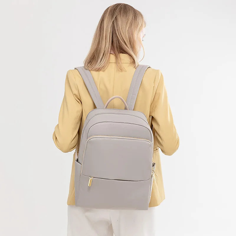 Sac À Dos Avec Compartiment Pour Ordinateur En Tissu Oxford