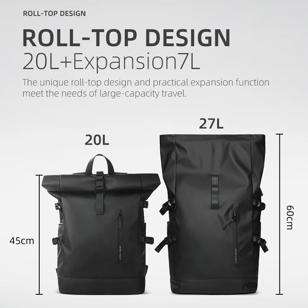 Sac A Dos Voyage Homme Imperméable Extensible