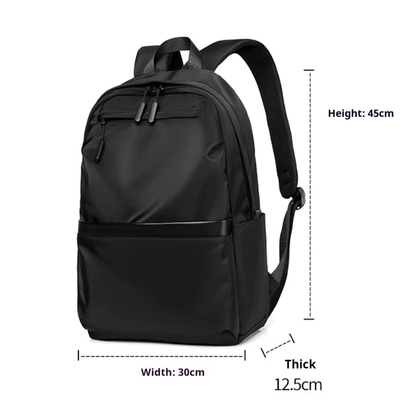 Sac À Dos Noir Pour Ordinateur En Polyester