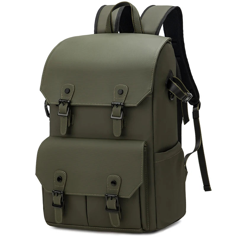 Sac À Dos Polyester Noir Double Bretelle