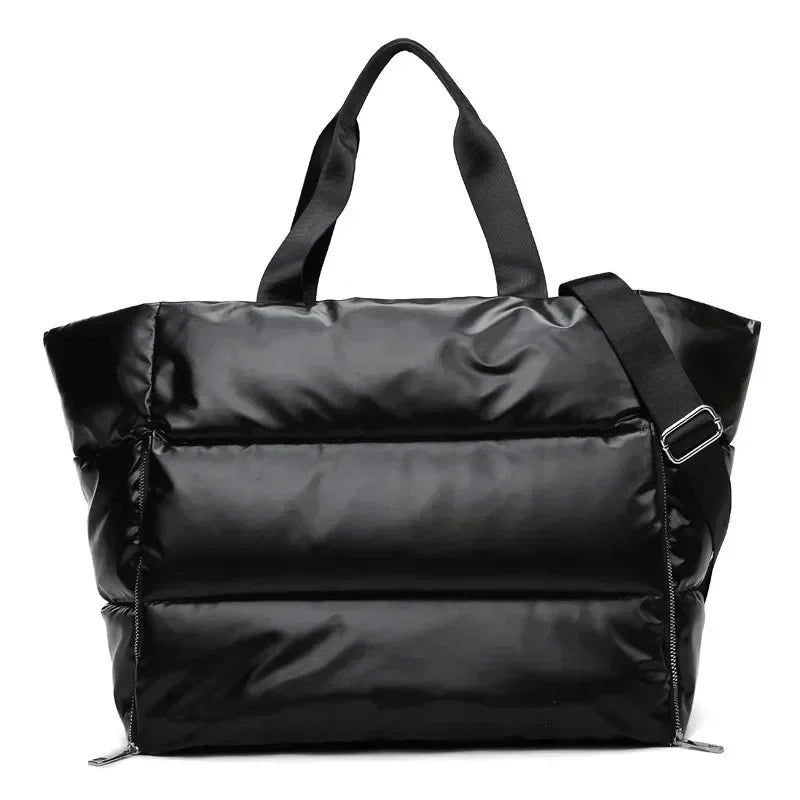 Sac de sport femme imperméable rose lilas avec compartiment humide et sec
