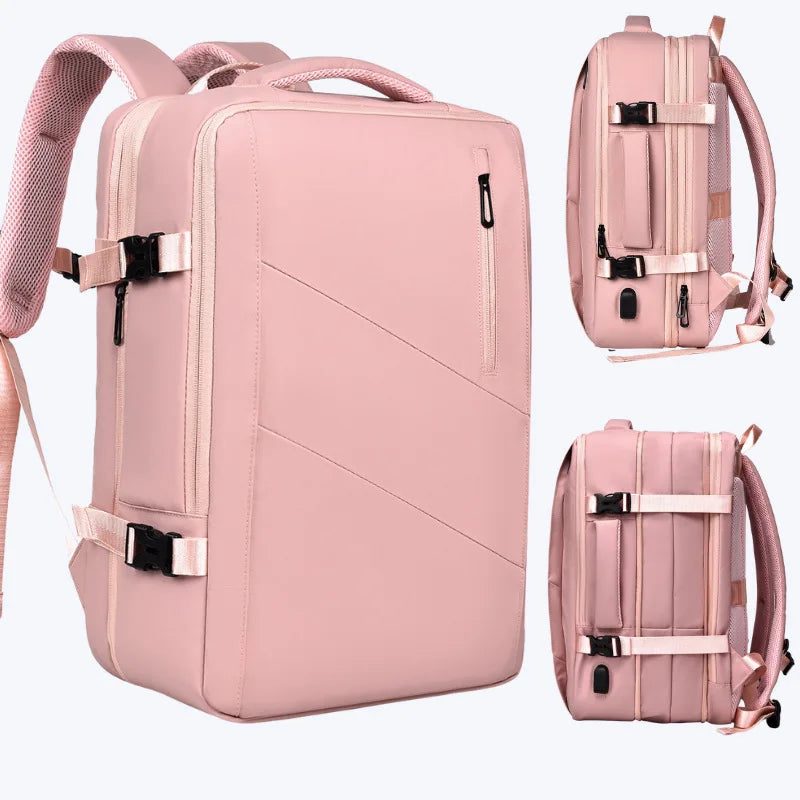 Sac À Dos Travail Homme Extensible Port USB Externe