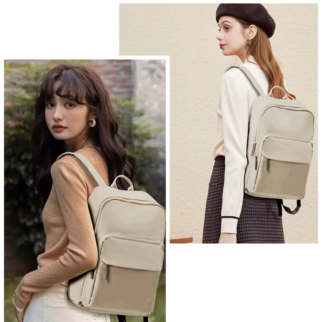 Sac À Dos Femme Ordi En Nylon Compartiment Pour Ordinateur