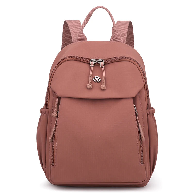 Petit Sac À Dos Femme Noir En Nylon