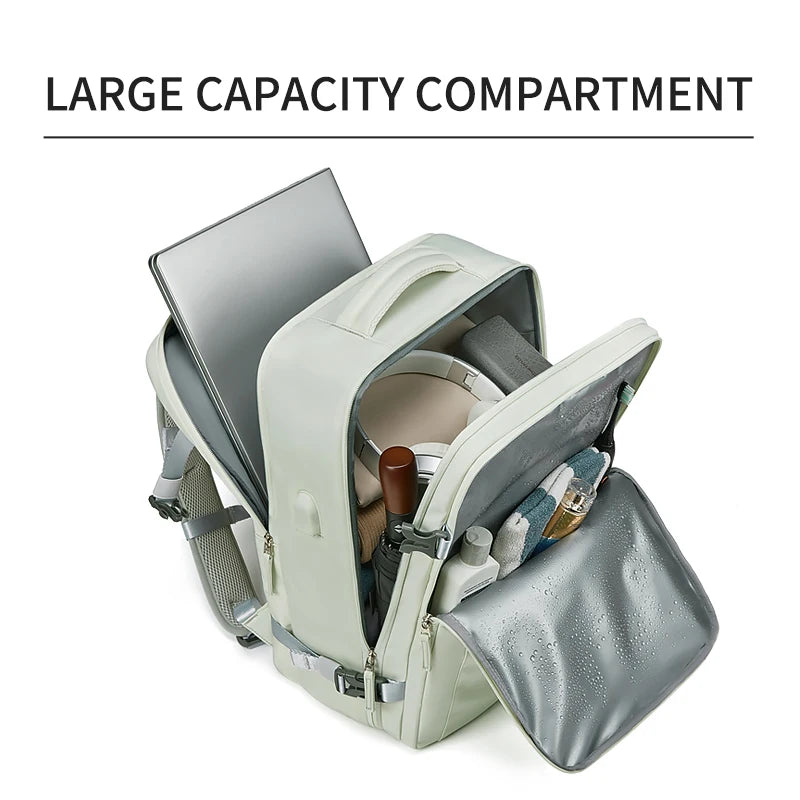 Sac À Dos Imperméables Ordinateur Portable 16 Pouces Port