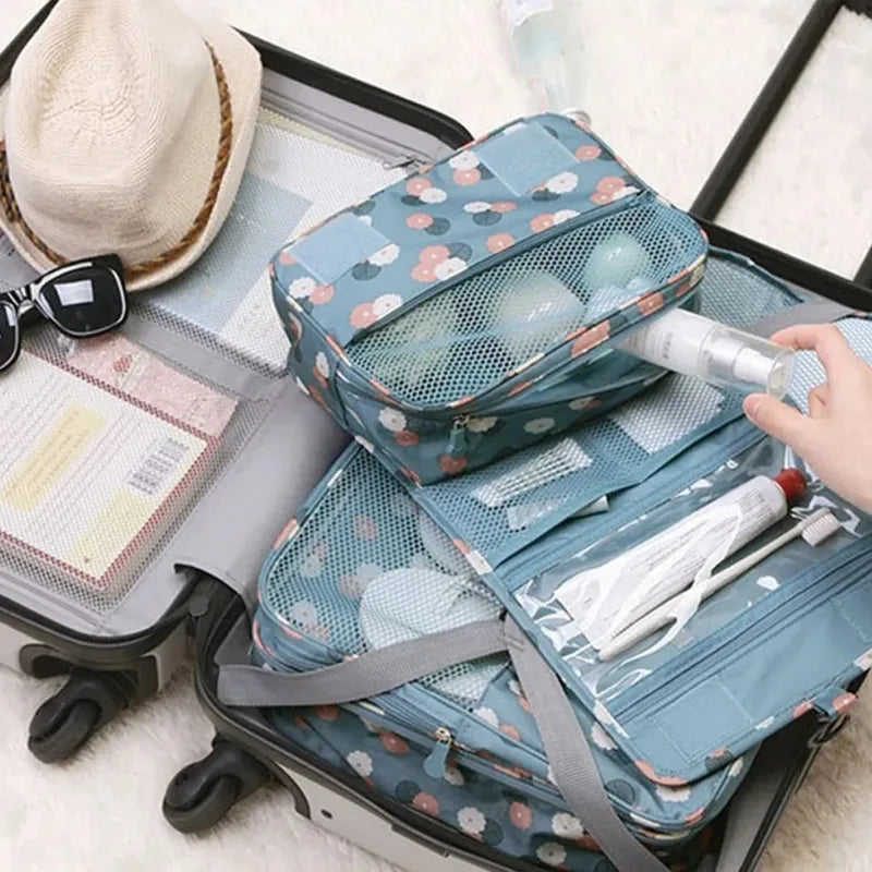 Trousse De Toilette Imperméable Suspendue Avec Crochet