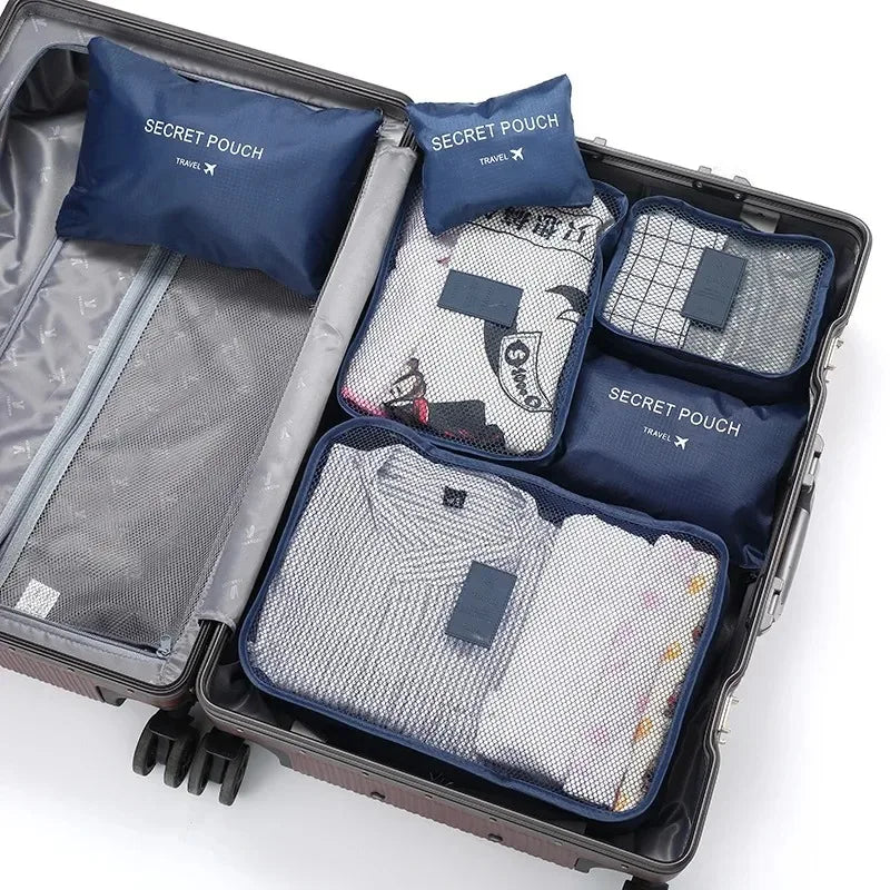Accessoires Voyage Valise Lot De 6 Pièces Avec Panneaux