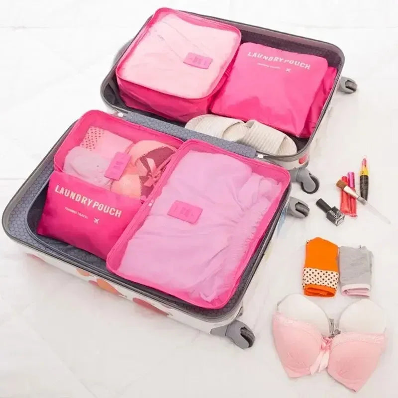 Accessoires Voyage Valise Lot De 6 Pièces Avec Panneaux