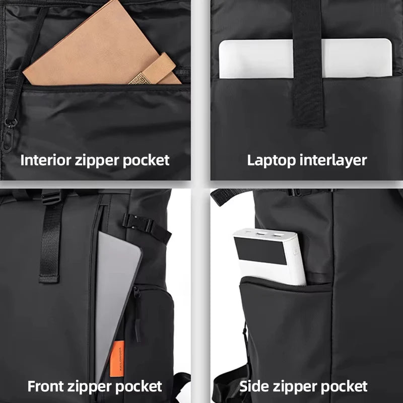 Sacs À Dos Pour Ordinateur Portable Fermeture À Enroulement