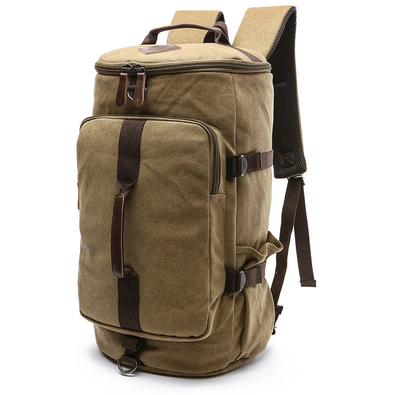 Sac À Dos Cylindrique En Toile