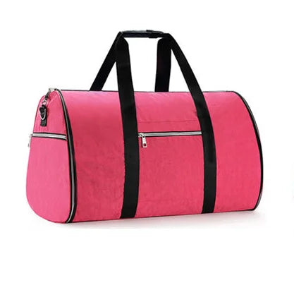Sac à vêtements convertible 2-en-1 en nylon 420D avec compartiment suspendu