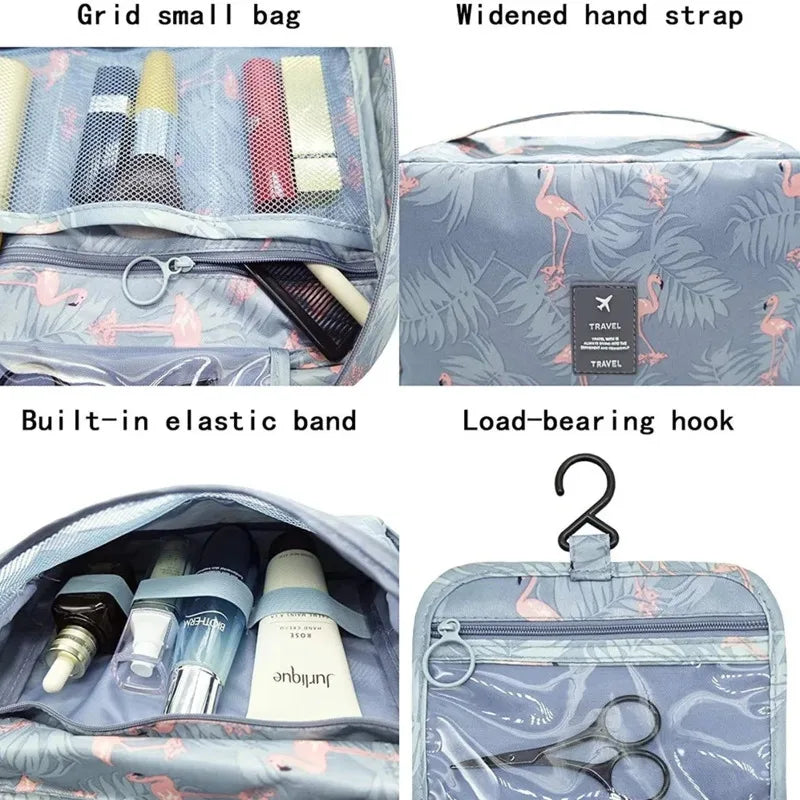 Trousse De Toilette Imperméable Suspendue Avec Crochet