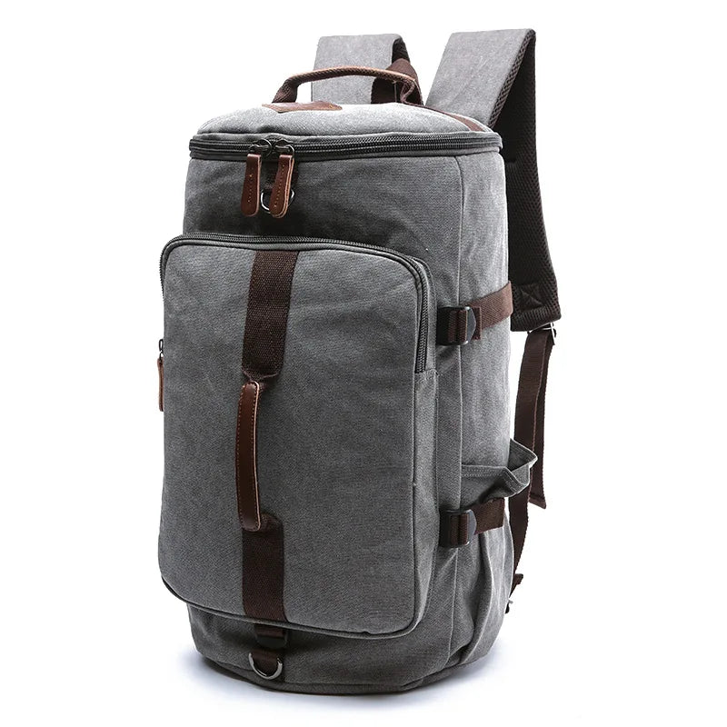 Sac À Dos Cylindrique En Toile