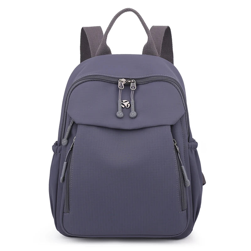 Petit Sac À Dos Femme Noir En Nylon