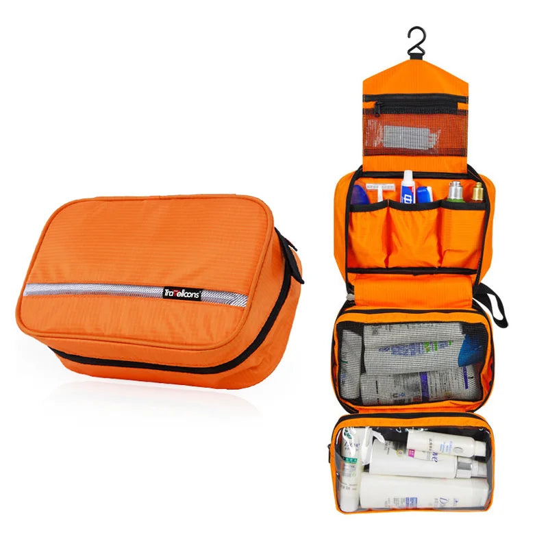 Trousse De Toilette De Voyage Suspendue Pliable