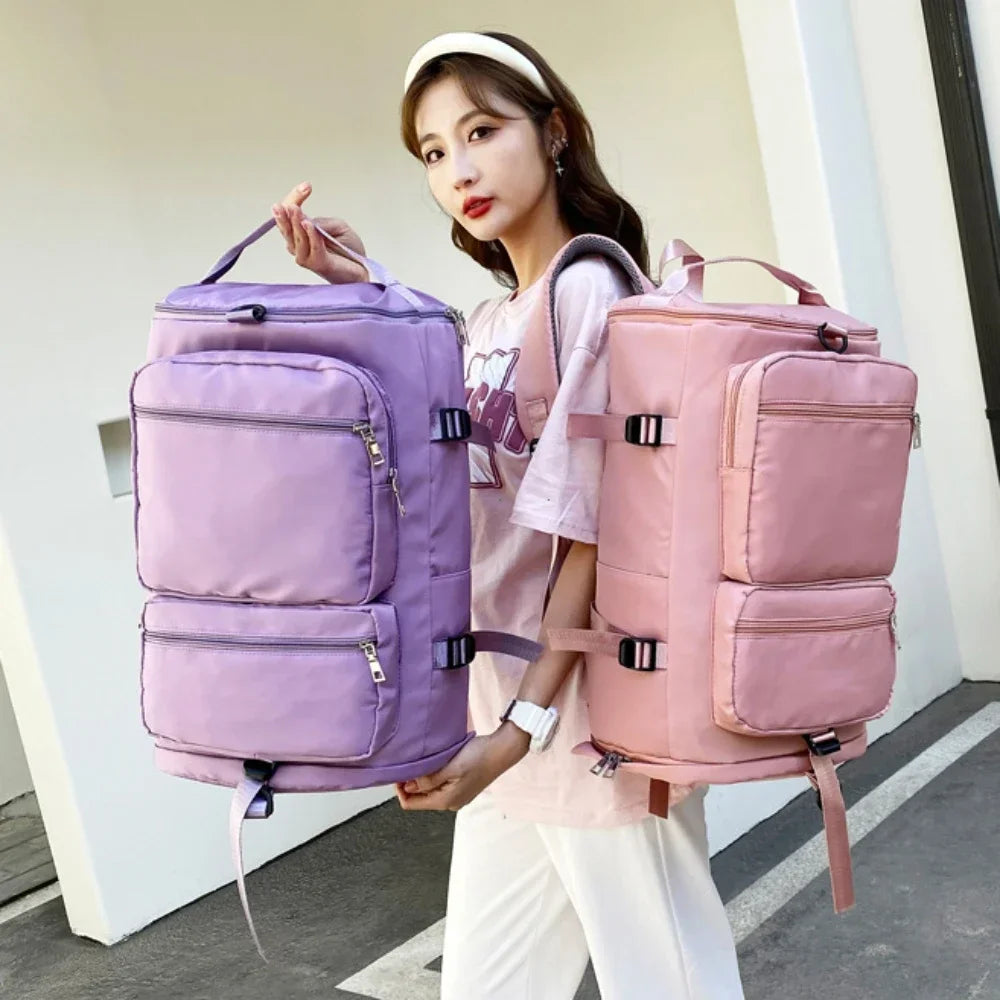 Sac À Dos De Voyage Imperméable Pour Femme En Oxford