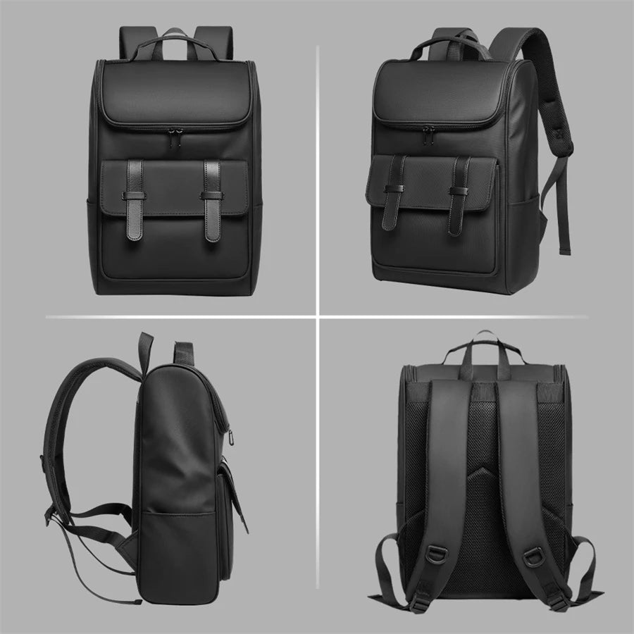 Sac À Dos Noir Oxford Imperméable