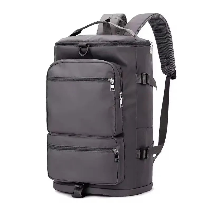 Sac À Dos Sport Homme Vert Menthe Poches Frontales Zippées
