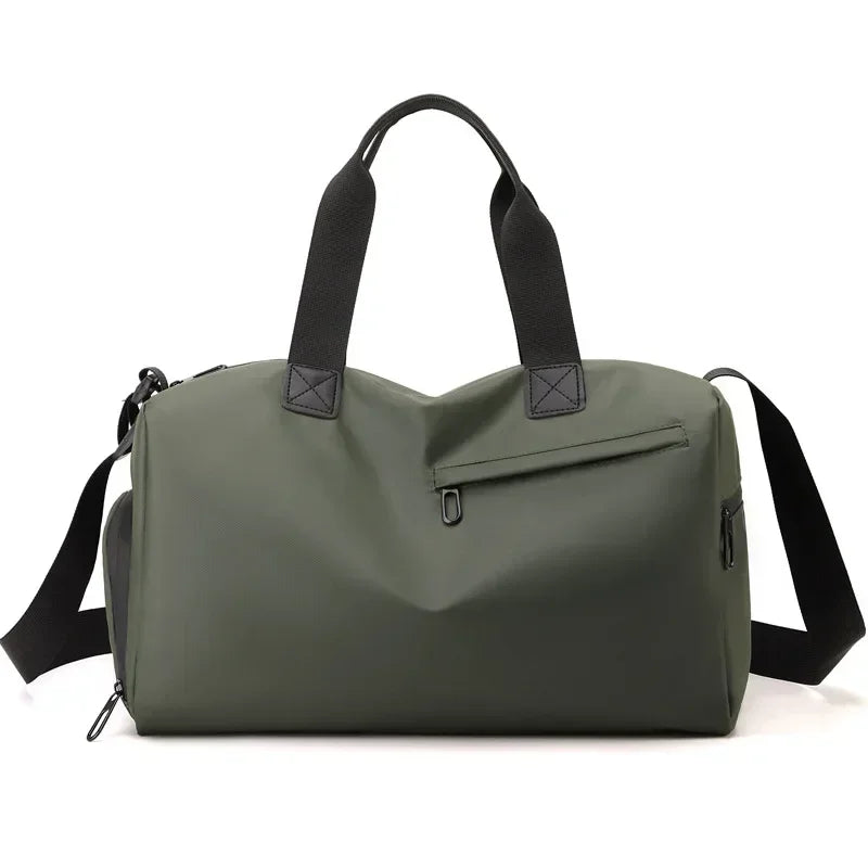 Sac de sport noir imperméable avec séparation sec et humide