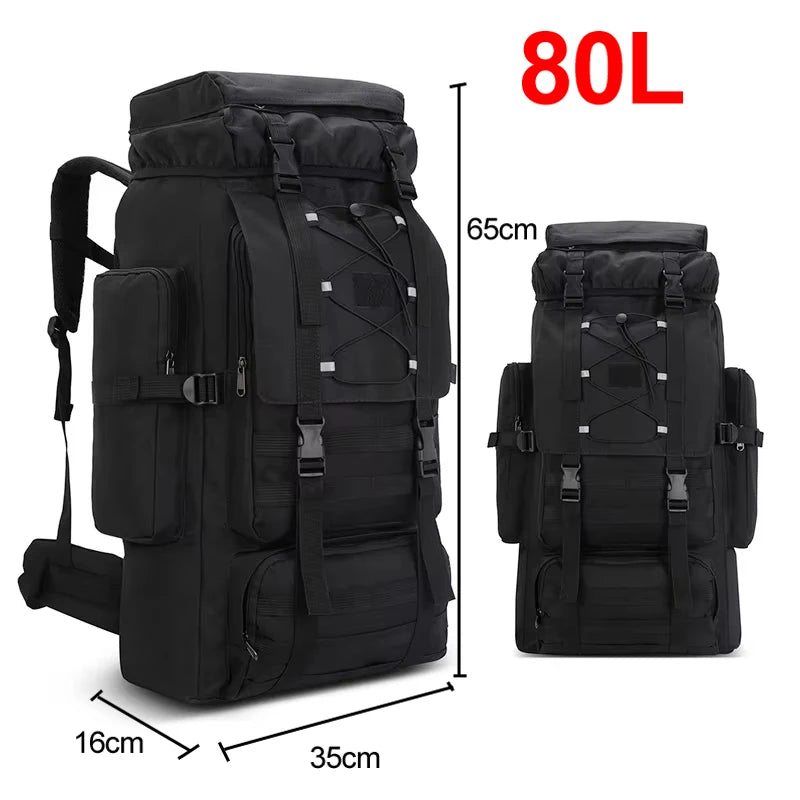 Sac À Dos Randonnée Femme Nylon Système Molle