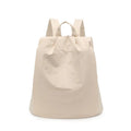 Sac À Dos Acétate Beige Avec Poche Latérale