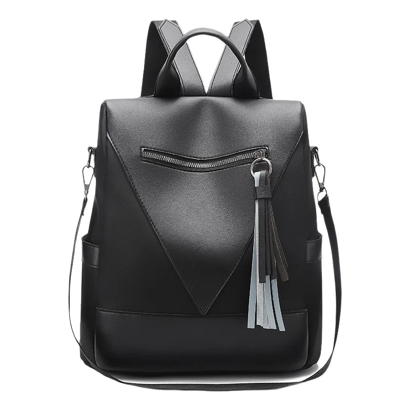 Sac À Dos Femme Ville Rose En Nylon