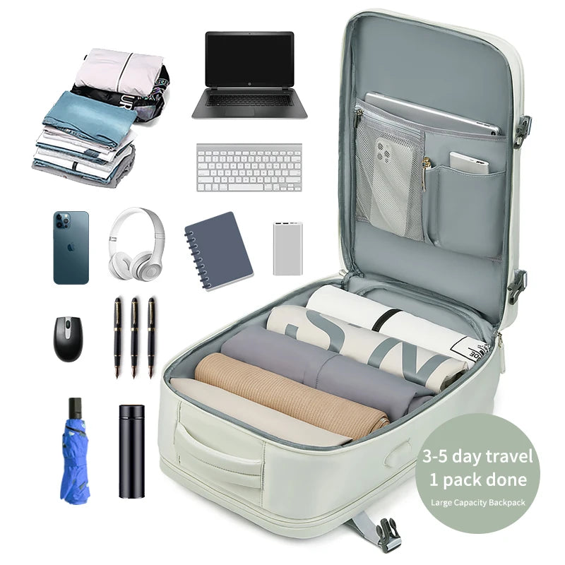 Sac À Dos Imperméables Ordinateur Portable 16 Pouces Port