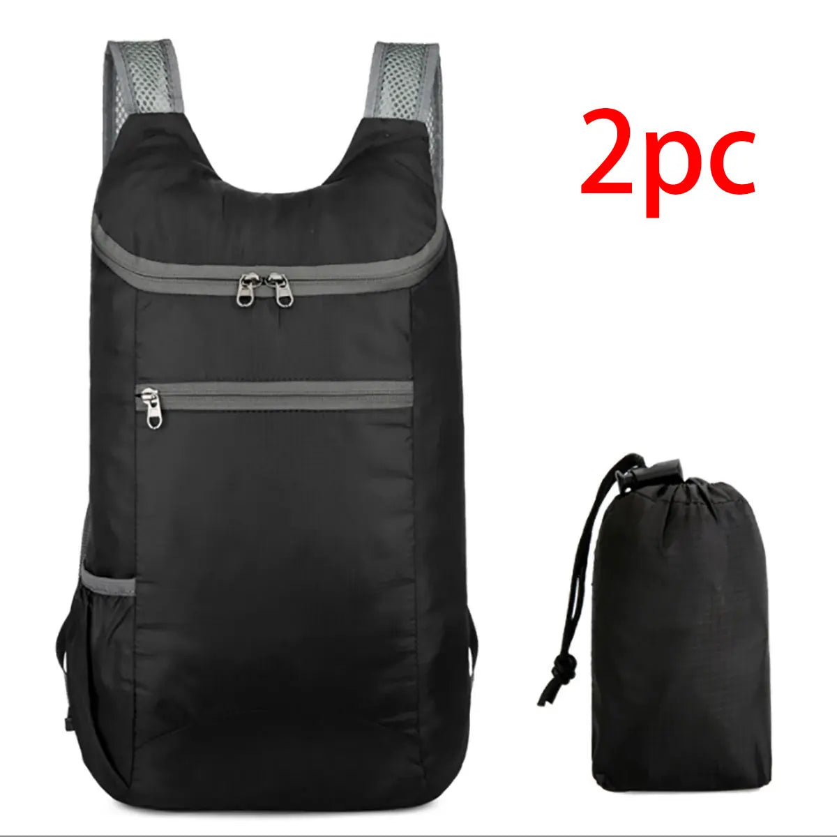 Sac À Dos De Voyage Pliable En Nylon, 20-35 Litres