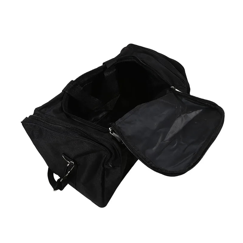 Sac polochon homme imperméable en tissu Oxford gris grande capacité