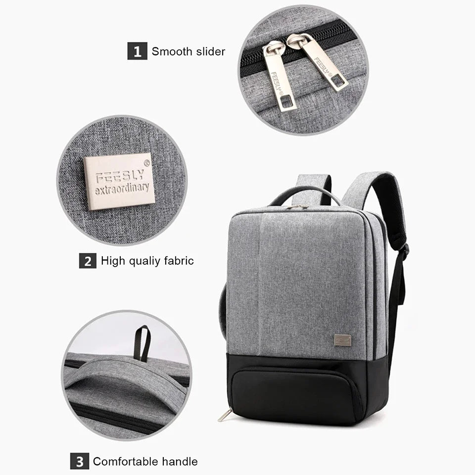 Sac À Dos Travail Femme Pour Ordinateur Portable À Serrure